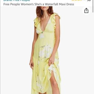 Free people she’s a waterfall dress
